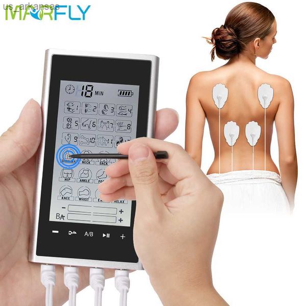 

full body massager 24 modes ems eletric professional muscle stimulation physiotherapy tens machines body massage 4 output channel multi-func