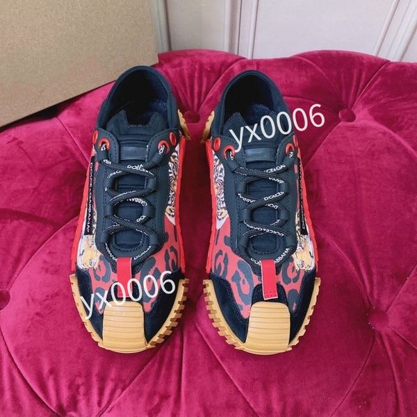 

new casual shoes sneaker platform shoes leather designer lace up men fashion sneakers white black mens womens