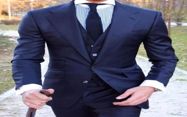 

new groom tuxedos groomsmen two button notch lapel man suit wedding men039s blazer suits custom made jacketpantsvestti2372123, Black;gray