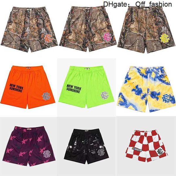 

men's shorts eric emanuel designer mens ee summer running men sports jogging fitness quick dry gym sport short pants size m//xl/2xl/3x, White;black