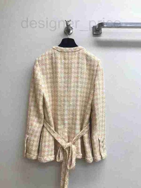 

women's jackets designer new 2023 brand jacket classic fashion high-end chains tweed coat leisure spring coats overcoat cardigan birthd, Black;brown