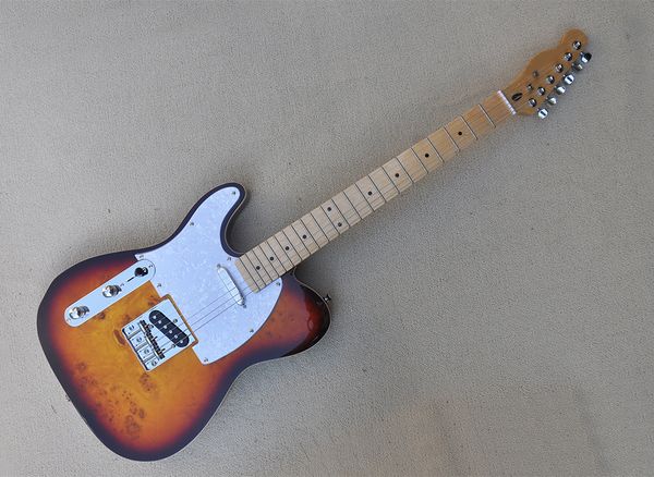 

6 strings left hand electric guitar with maple fretboard 22 frets can be customized as request