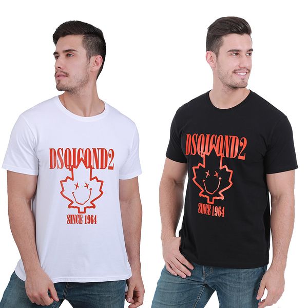 

luxury d2 tshirts dsq2 designer t shirts icon men s women short summer fashion casual with brand letter designers t-shirt breathable letter, White;black