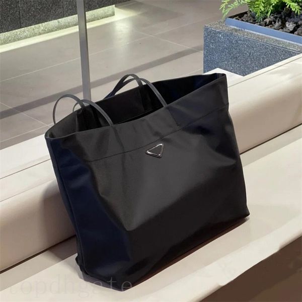 

saffiano re nylon tote bag leather bag letter enamels triangle solid color christmas zipps printed lining black personality hand bag magneti