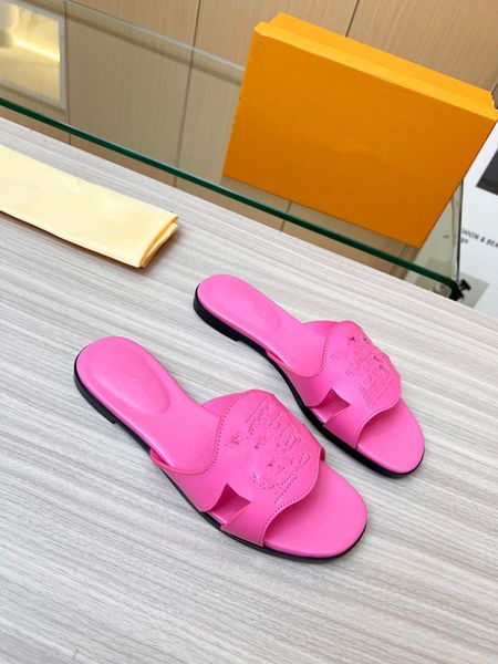 

classic designer women half slippers cowhide leather suede thick heels metal slides woman shoe 0516, Black