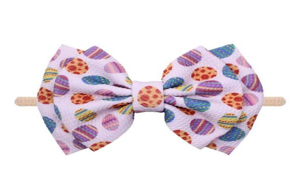 

2020 new easter baby headband 6inch bows newborn designer headband nylon girls designer headbands cartoon kids headband accessorie3429646, Slivery;white