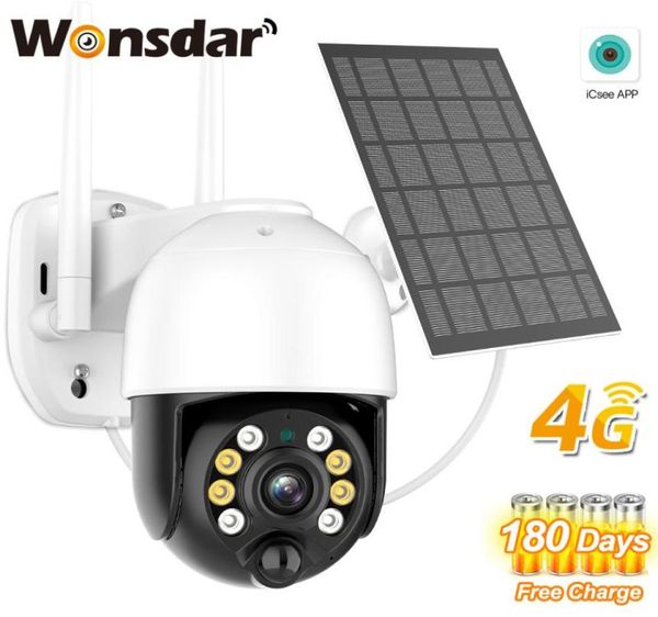 

dome cameras 4g sim card solar camera builtin battery outdoor ip camera 2k wifi wireless security ptz camera pir motion surveilla9513096