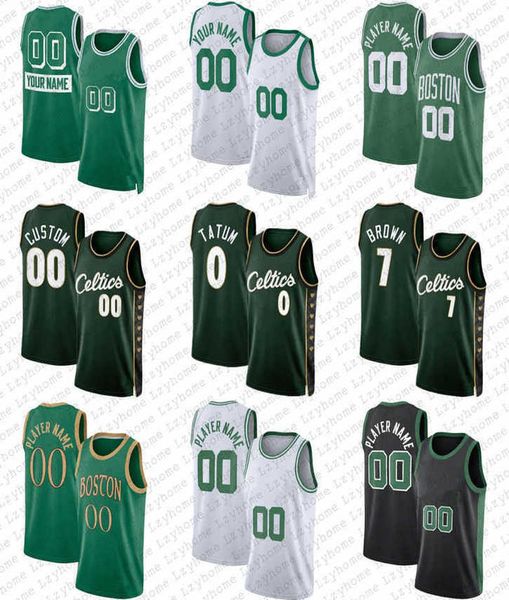 

jayson tatum jaylen brown custom basketball jerseys marcus smart bostons celtices grant williams payton pritchard derrick white blake griffi, Black;red