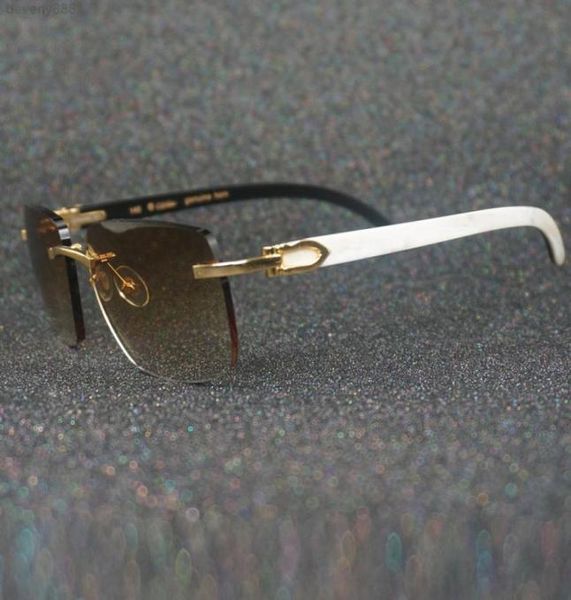 

cartergafas sol hombre y mujer lent lectura para miopa blancas negras cuerno de bfalo6760137, White;black