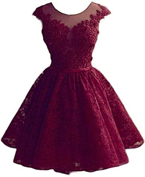 

short homecoming dresses scoop lace appliques ball gown party gowns princess plus size mini birthday prom graudation cocktail party gowns 32, Blue;pink
