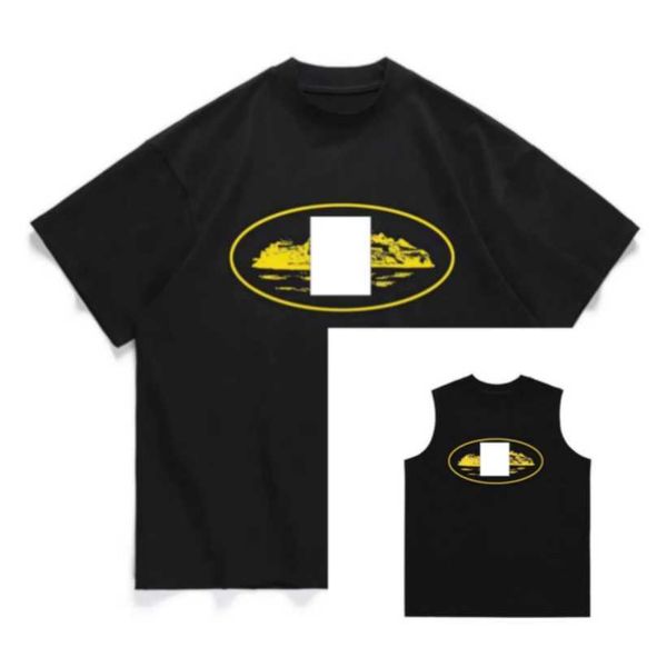 

mens tshirts corteiz alcatraz t shirt men vintage graphic print hip hop street short sleeves tshirts fashion trends uk drill clothes fix, White;black