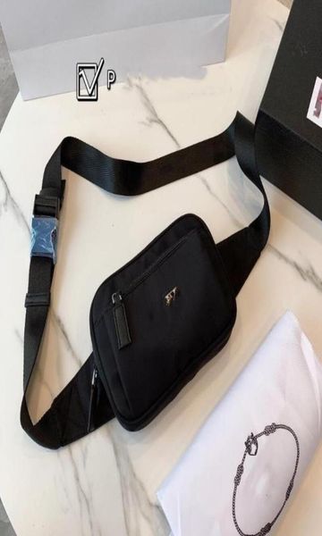 

2022 classic waterproof waist bag design wallet men039s black chest bag8541489