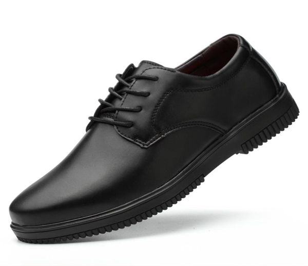 

chef waiter shoes el and restaurant kitchen shoe soft work nonslip flat black oil proof waterproof wearable 2110232312950