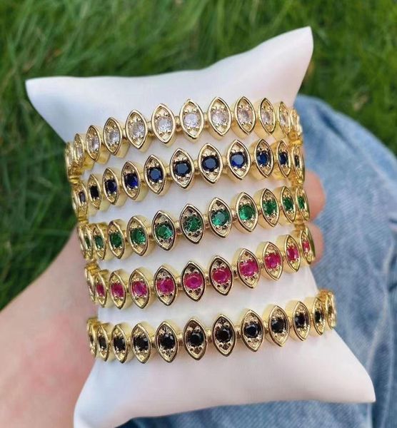 

bangle 3pcs fashion geometric zircon cuff bangles for women colorful crystal weddings bracelets party jewelry, Black