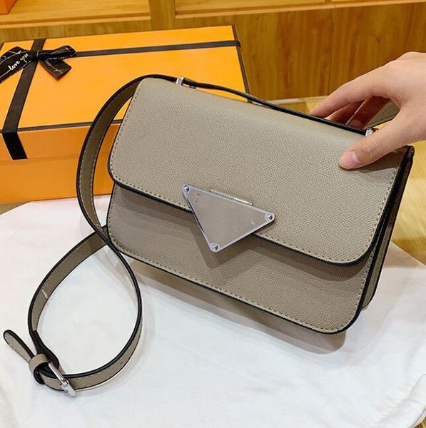 

evening bags shoulder bags fashion p triangle women designers handbag messenger leather small square designer bag tote crossbody female purs