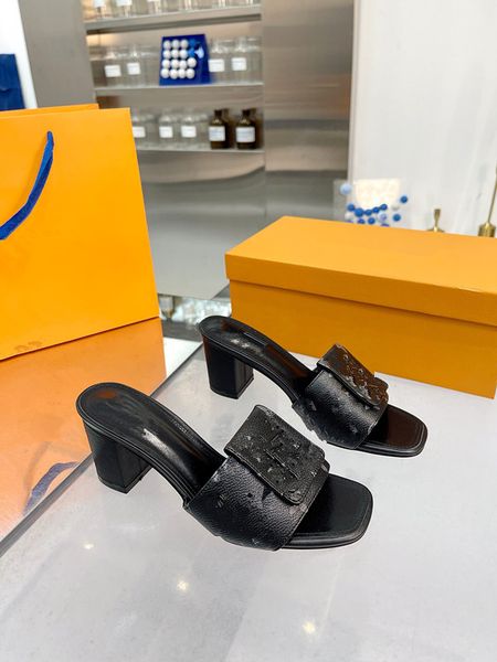 

platform slippers for womens ladies leather designer slides sliders taupe triple black flats mules 0516