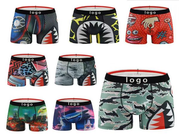 

designer swimming swimwear mens boxer underwear underpants printed underwear soft boxers breathable branded male short pants 7798296