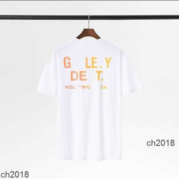 

2023 galleryse depts tees t shirts women designers t-shirts galleryes cottons man s casual shirt luxurys clothing men street shorts sleeve, White;black