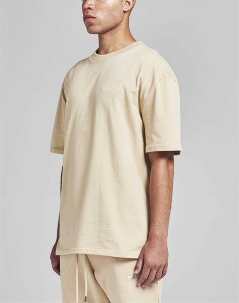 

2023 luxury designer men t shirt short sleeve tess casual fashion wholesale plain 250 300gsm for custom oversized blank heavy cotton thick c, White;black