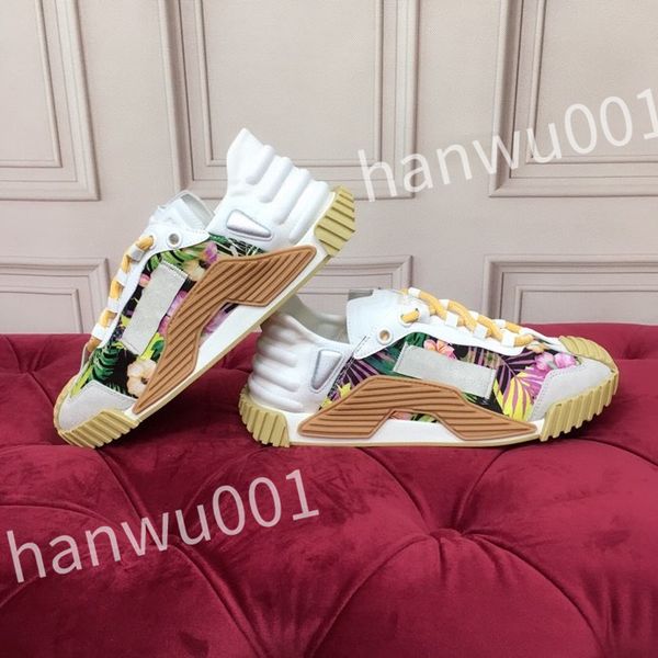 

2023 new r fashion mens casual shoes striped vintage shoe vintage trainers lace-up platform sneaker, Black