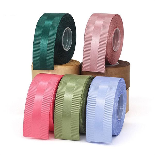 

ribbons decorative fabric ribbons for sewing webbing 4cm width golden ribbons quilt acessories, Black