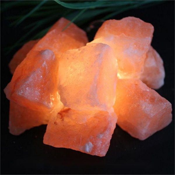 

anklets 500g nature stone himalayan salt block crystal salt block diy salt lamp salt room sweat steam room with handselected, Red;blue