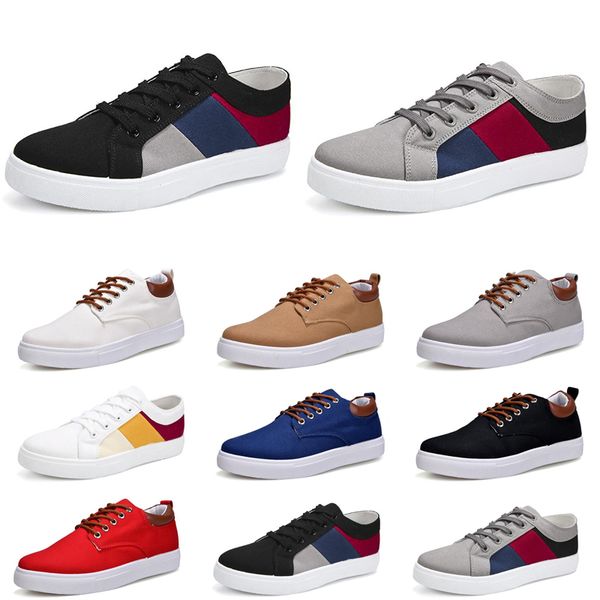 

2023 designer low casual shoes men sneakers outdoor pink orange tan green medium curry olive midnight navy grey mens womens sports trainers, Black