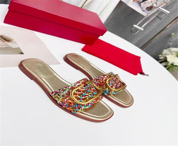 

fashion women039s classic sandals ladies real leather beach shoes female casual peep toe weaving slippers woman com1214808, Black