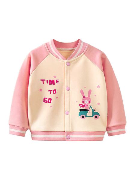 

ljmofa 1-6y kid children cartoon jacket for boy girl winter fleece warm coat baseball uniform toddler casual thickened coat d161 nh9u, Blue;gray