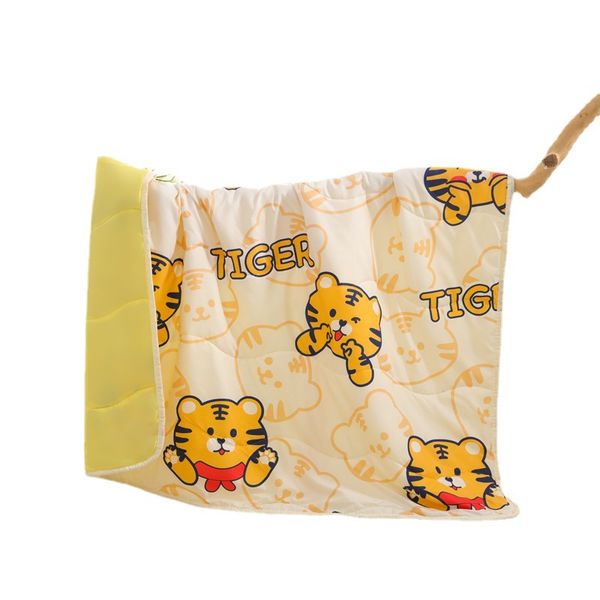 

children's summer cool cartoon quilt washed cotton baby summer thin quilt