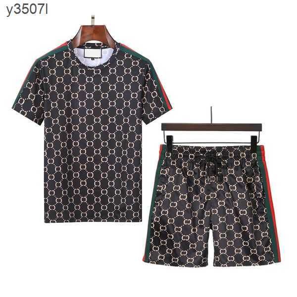 

t sets luxury designers mens womens tshirts tracksuit jogger sportswear summer sweatershirts sweatpants streetwear pullover sports suit atcg, Gray