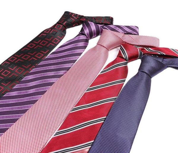 

bow ties fashion stripe multicolor men039s tie suit 75cm wedding party 100 silk pocket square cufflinks carving gift q3910539, Black;gray