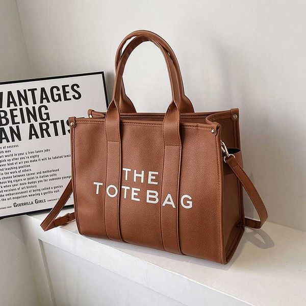 

the tote marc large capacity for women new fashion casual letter tote advanced sense one shoulder bag tide jacobsb9d8jocobs