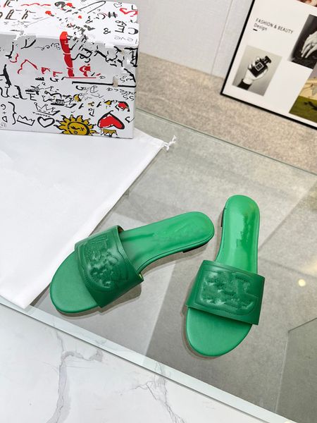 

classic brand designer slippers sandals luxury cool slipper female summer slides wear versatile casual one line flat bottom net red beacha s, Black