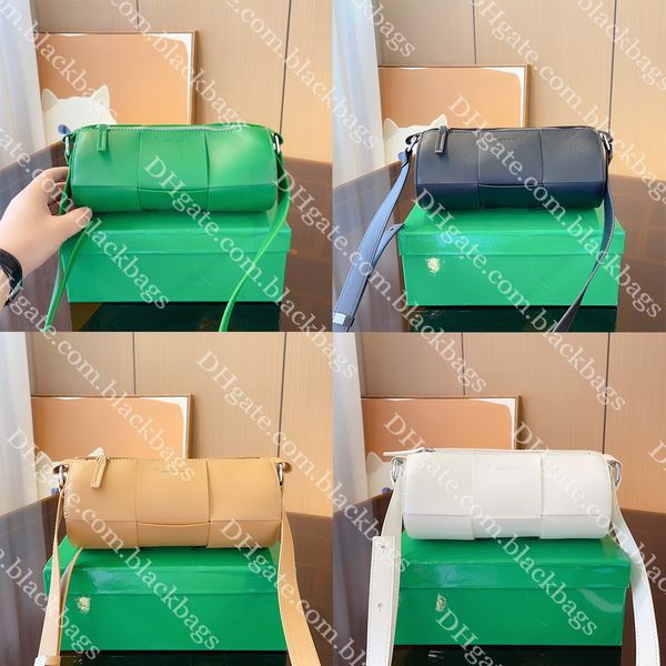 

men crossbody bag designer bag for women classic weave cylinder bags fashion letter cross body bags chest pack 8 colors
