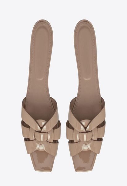 

women tribute sandals woman slippers genuine leather shoes slides with intertwining straps flats9496336, Black