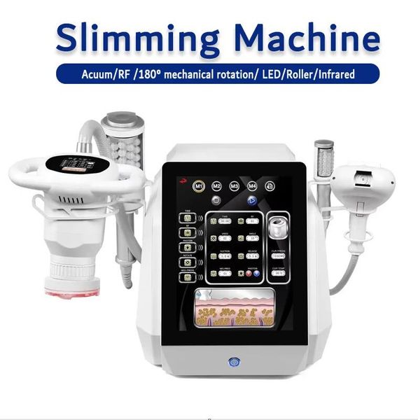 

directly effective slimming vacuum rotary negative pressure rf face lifting fat removal vacuum roller+6mhz radio frequency+180 mechanical ro