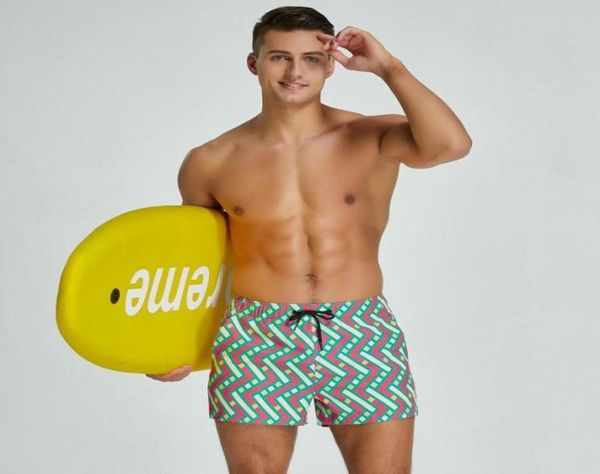 

men039s swimwear 2021 summer printed quickdrying breathable beach pants youth sports casual shorts9344011