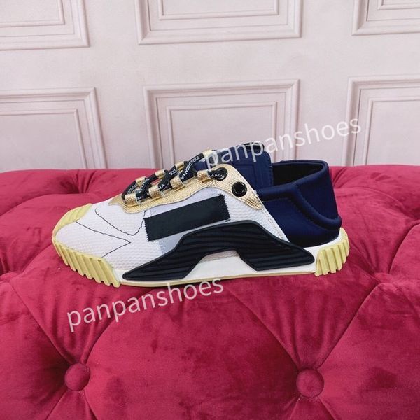 

luxurys designer woman shoe leather lace up men fashion platform sneakers white black mens womens casual shoes