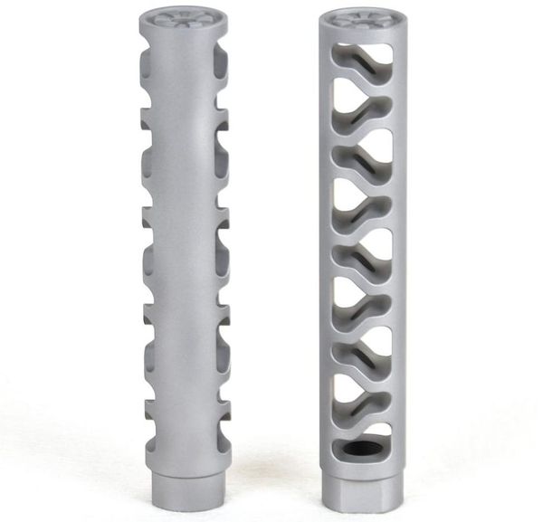 

7inch length stainless steel compensator muzzle brake for 223 12x28 threads6735847