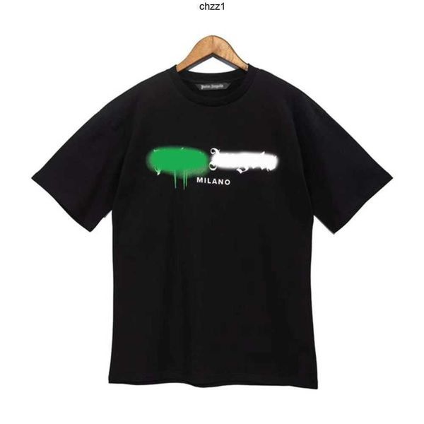 

men's t shirts shirt palms palmangel city designer limited inkjet graffiti letter printing women's sailboat short-sleeved casual 1, White;black