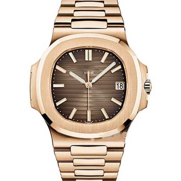 

automatic paterfilippe watches pp machinery 39mm watch mens sweeping movement 5711 self wind model no battery watches 2813 black blue, Slivery;black