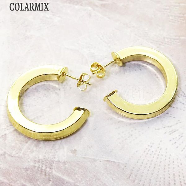 

huggie 10 pairs geomrice hoop earrings multi size slim hoope earrings fashion earrings for women 58017, Golden;silver