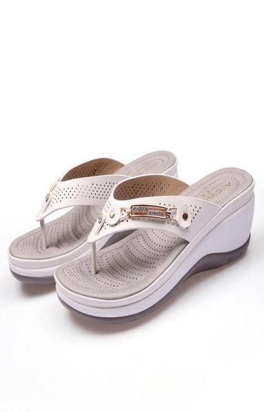 

women pu leather shoes comfy platform flat sole ladies casual soft big toe foot correction sandal orthopedic sandalias sandals8980104, Black