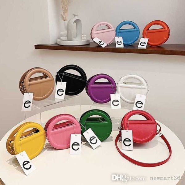

designer fashion portable handbag women single shoulder messenger bags small round bag trend bag