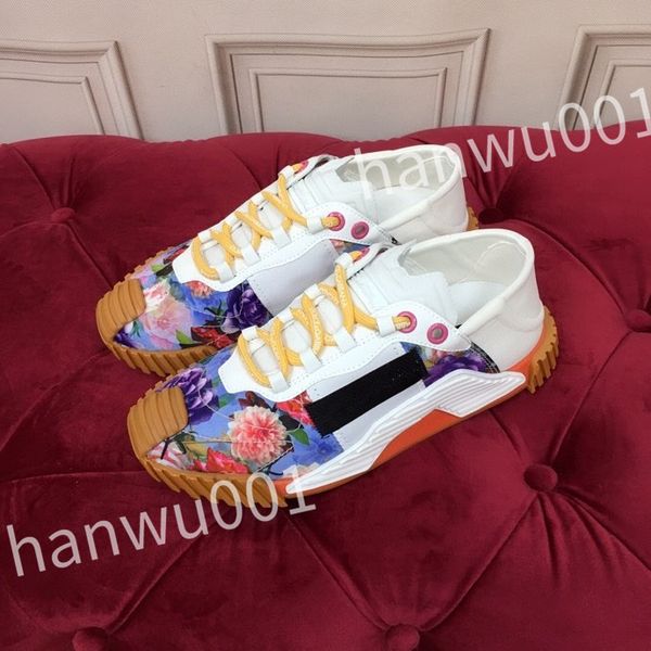 

2023 new designer casual shoes mens vintage trainers striped sneakers women fashion shoe lace-up platform sneaker, Black