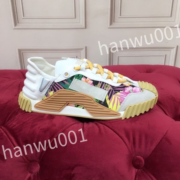 

new r fashion mens casual shoes striped vintage shoe vintage trainers lace-up platform sneaker, Black