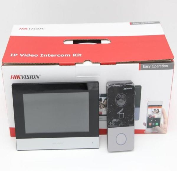 

video door phones dskis603pdskv6113wpe1dskh6320wte1hikvision original intercom kit standard poe doorbell station wifi mon6535996