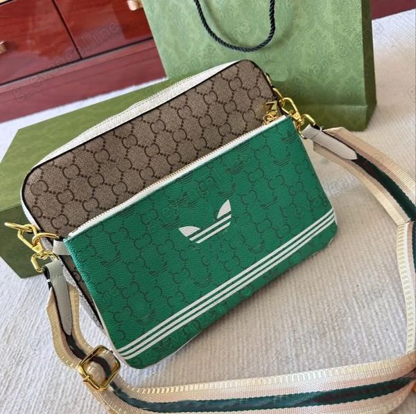 

men luxury desinger messenger bag canvas crossbody bags leather shoulder bag with purse