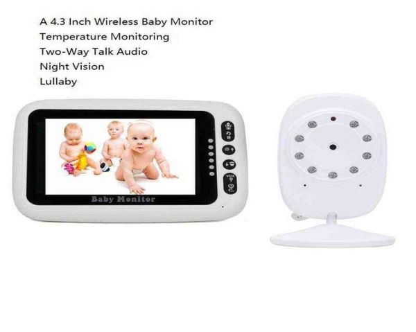 

43 inch wireless digital baby monitor camera night vision temperature monitoring twoway intercom h11258381210